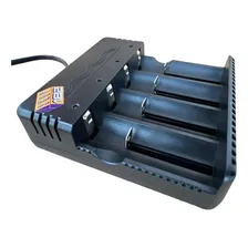 Carregador Para 4 Baterias 18650 E 26650 Bivolt Quadruplo Foto mini  2