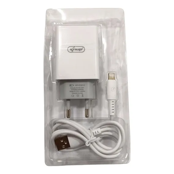 Carregador Para Celular Usb Fonte Lightning 3.1a Para iPhone Foto 1