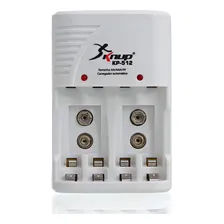Carregador Para Pilhas Aa Aaa 9v Knup Kp-512 Foto mini 1