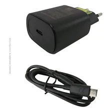 Carregador Parede Salcomp Rápido 25w Com Cabo Usb-c Preto Foto mini 3