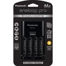 Carregador Pilha Recarregavel Eneloop Pro Kit C/ 4 Aa Foto mini 1
