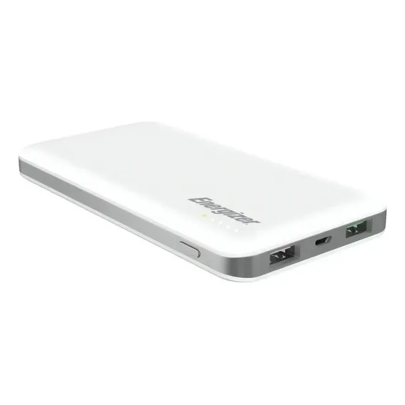Carregador Portátil 10000mAh Energizer UE10025QC Branco QC 3.0 Foto 1