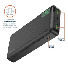 Carregador Portátil 18w 20.000mah 2 Usb + 1 Usb C Geonav Foto mini  2