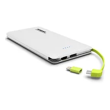 Carregador Portatil Pineng 10.000mah Powerbank Slim Cor Preto/branco Foto mini 4