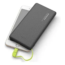 Carregador Portátil Power Bank Pineng 10.000mah Universal Cor Preto Foto mini 2