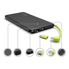 Carregador Portátil Power Bank Pineng 10.000mah Universal Cor Preto Foto mini 3