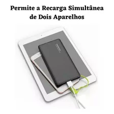 Carregador Portátil Power Bank Pineng 10.000mah Universal Cor Preto Foto mini 4