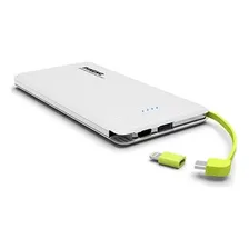 Carregador Portátil Power Bank Pineng Cor Branco 10000 mAh com adaptador pra iPhone Foto mini 4