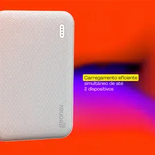 Carregador Portátil Powerbank 5000mah Geonav Branco Foto mini 3