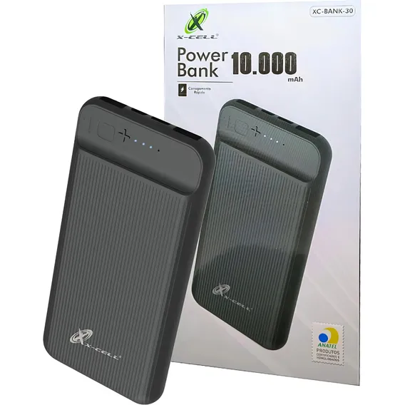 Carregador Power Bank 10000 Xc-bank-30 Flex Foto 1