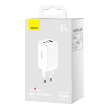 Carregador Rápido De Parede Baseus Gan 2 Pro 65w + Cabo 100w Foto mini 4