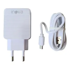 Carregador Rapido Inova G74 Para Asus Zenfone Max Shot Cor Branco Foto mini 1