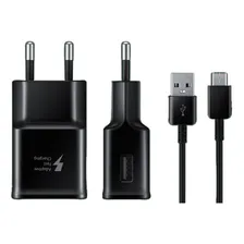 Carregador Samsung Turbo 15w Tipo C Preto A8 Sm-a530 Foto mini 1