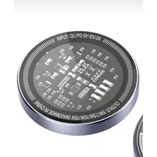 Carregador Sem Fio Indução Round Wirreless 15/20w Hrebos Foto mini  3