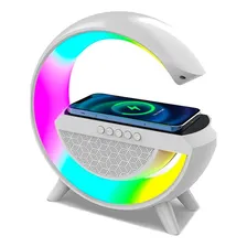 Carregador Sem Fio Luminária G Speaker Rgb Carregador Foto  mini 1