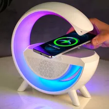 Carregador Sem Fio Luminária G Speaker Rgb Carregador Foto mini  2