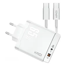 Carregador Top Turbo Kaidi 65w Para Samsung Galaxy Cor A20 Foto  mini 1