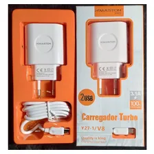 Carregador Turbo H'maston Y21-1/v8 Cor Branco Foto mini 2