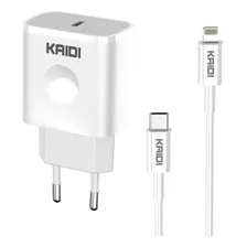 Carregador Turbo Kaidi Kd-108a Cor Branco Foto mini 2