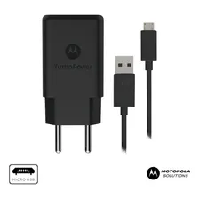 Carregador Turbo Power Motorola 18w Cabo Micro Usb Preto Foto mini 4