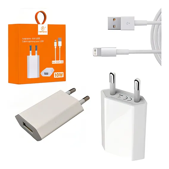 Carregador Usb Turbo 5g CompatÃvel iPhone Foto 1