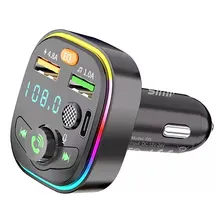 Carregador Veicular Adaptador Bluetooth Transmissor Fm Usb Foto mini 2