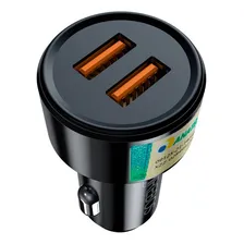 Carregador Veicular Turbo 2 Usb + Cabo Usb C Foto mini 2
