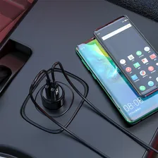 Carregador Veicular Turbo 2 Usb + Cabo Usb C Foto mini 3