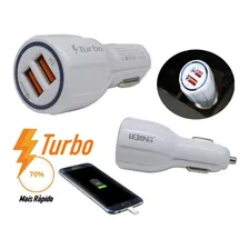 Carregador Veicular Turbo 3.0 Duplo Usb Foto mini 2