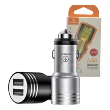 Carregador Veicular Turbo Com 2 Entradas Usb - Preto Foto mini 1
