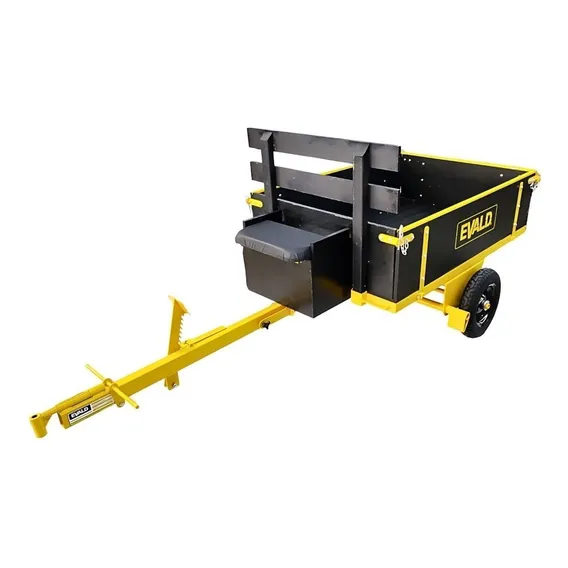 Carreta AgrÃcola Basculante Para Motocultivador 250 Kg Evald Foto 1