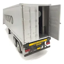 Carreta Com Container Volvo Fh12 Miniatura Die-cast 1:32 Foto mini 3