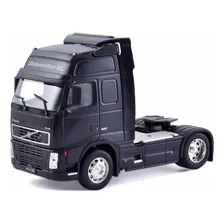 Carreta Com Container Volvo Fh12 Miniatura Die-cast 1:32 Foto mini 2