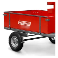 Carreta Fixa Motocultivador Até 7cv 1300 R-8 Máquina Fort Cor Vermelho Foto mini 4
