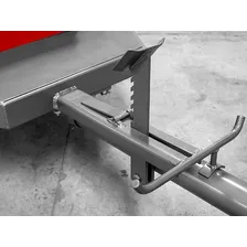 Carreta Simples 600kg Para Motocultivador Com Rodas E Pneus Foto mini  3