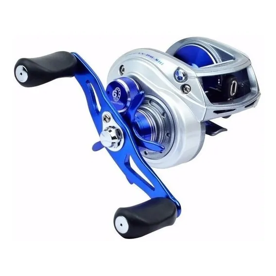 Carretel carretilha Marine Sports Contender GTO Ocean BG direito color prateado Foto 1