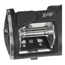 Carretel carretilha Xingu CX20 Amazon JR direito color preto Foto mini  2