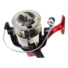 Carretel molinete Marine Sports Neo Plus Vista FD 4000FD direito/esquerdo color vermelho Foto mini  2