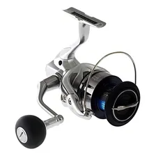 Carretel molinete Shimano Stradic FL 5000XG direito/esquerdo color prateado Foto mini 2