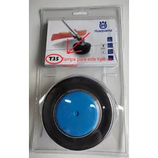 Carretel Tampa T35 Com Ilhos Roçadeira Husqvarna Cor Preto Foto mini 2