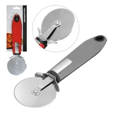 Carretilha Em Inox Para Cortar Pizza Cortador De Massas Foto mini  2
