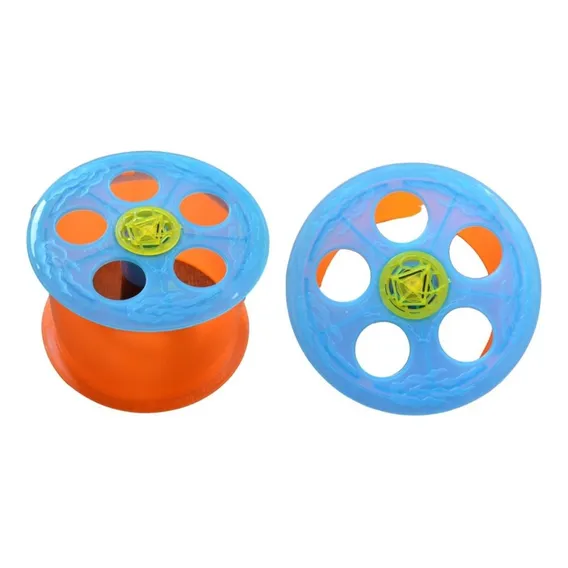 Carretilha Infantil Enrrolar Linha Dpipa15cm Colorida+brinde Foto 1