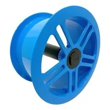 Carretilha Linha Pipa 21cm Rolamento Duplo Cdm Resistente Foto mini 1