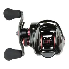 Carretilha Marine Sports Lubina Black Widow GTS esquerdo color preto Foto mini  2