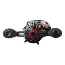 Carretilha Marine Sports Lubina Black Widow GTS esquerdo color preto Foto mini  3