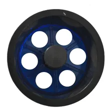 Carretilha Mini Carretilha Duplo Rolamento 15cm Azul Foto mini 2