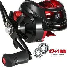Carretilha Pesca 20 Rolamentos Fishing Real - Lado Direito Foto mini 2