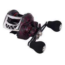 Carretilha Pesca Esquerda Proberos + Carbono Carretilha Cor Preto/vermelho Foto mini 4