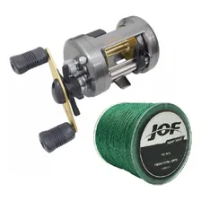 Carretilha Pesca Shimano Corvalus 400 401 E Linha Multi 300m Cor Prata Foto mini 1