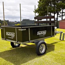 Carretinha Motocultivador Tratorito Micro Trator Imple Im6 Foto  mini 1